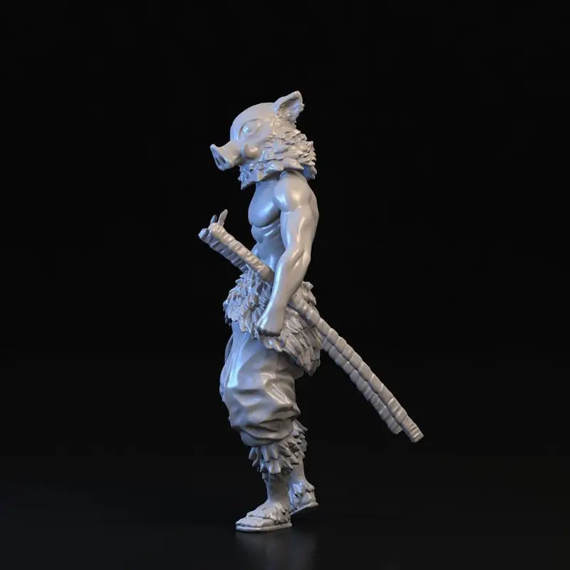 Inosuke Hashibira 3D-utskriftsmodell STl-filer | Demon Slayer-samleobjekt i høy oppløsning
