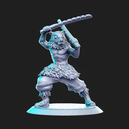 Inosuke Hashibira Demon Slayer 3D Printing Model STL