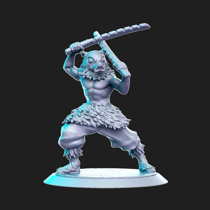 Inosuke Hashibira Demon Slayer 3D Printing Model STL