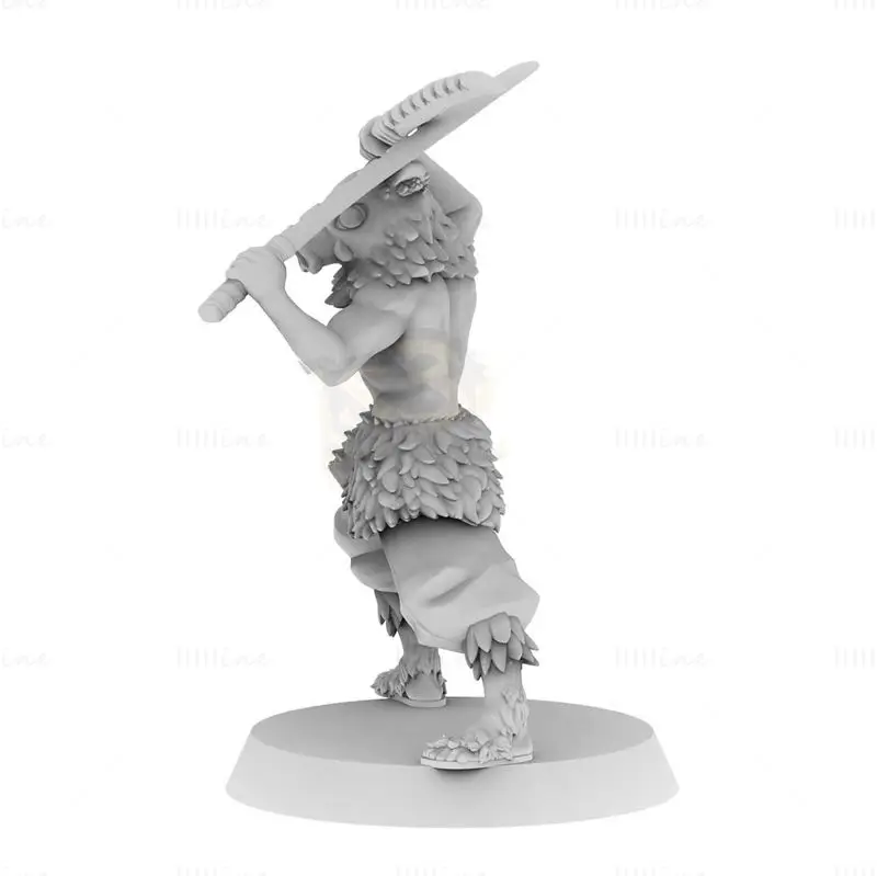 Inosuke Hashibira Demon Slayer 3D Printing Model STL