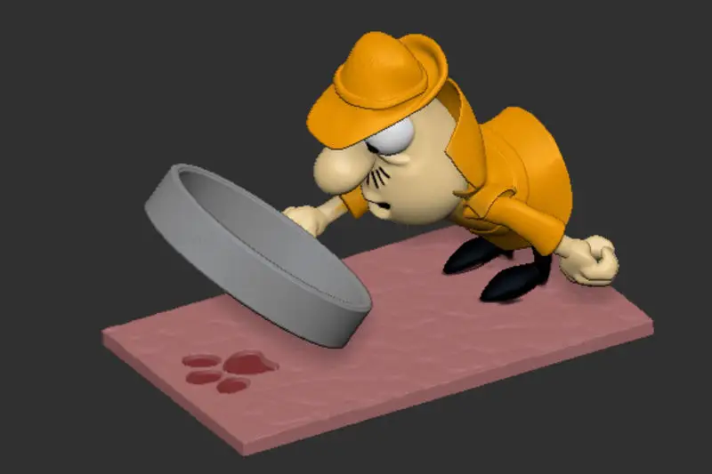 Inspector Clouseau 3D Printing Model STL