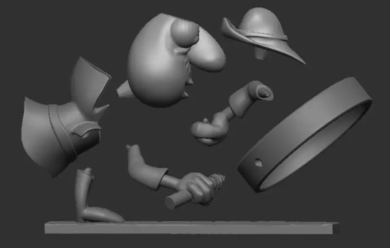 Inspector Clouseau Modelo de impresión 3D STL