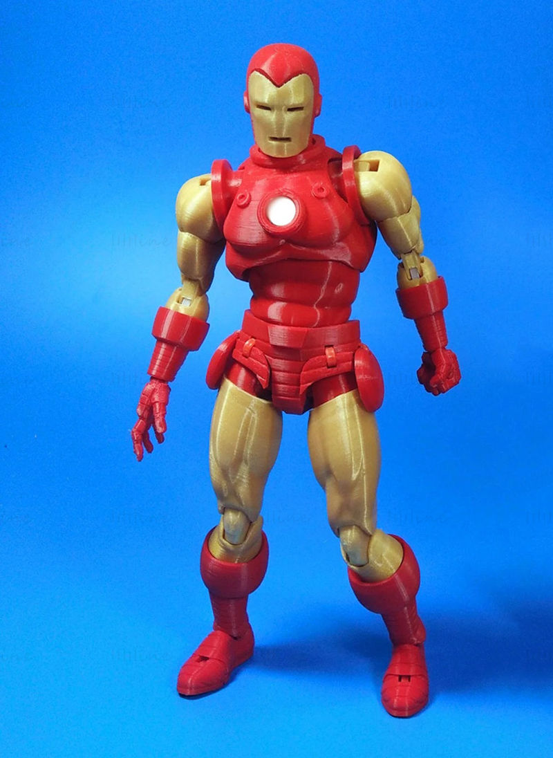 Iron Man Articulation 3D Model Ready to Print STL