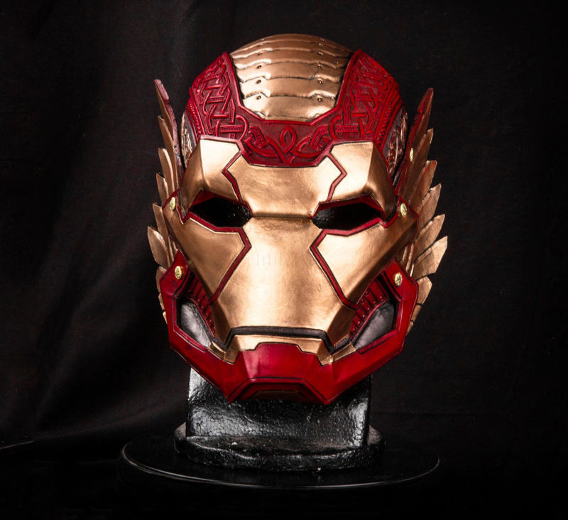 Casque Iron Man modèle 3D prêt à imprimer STL