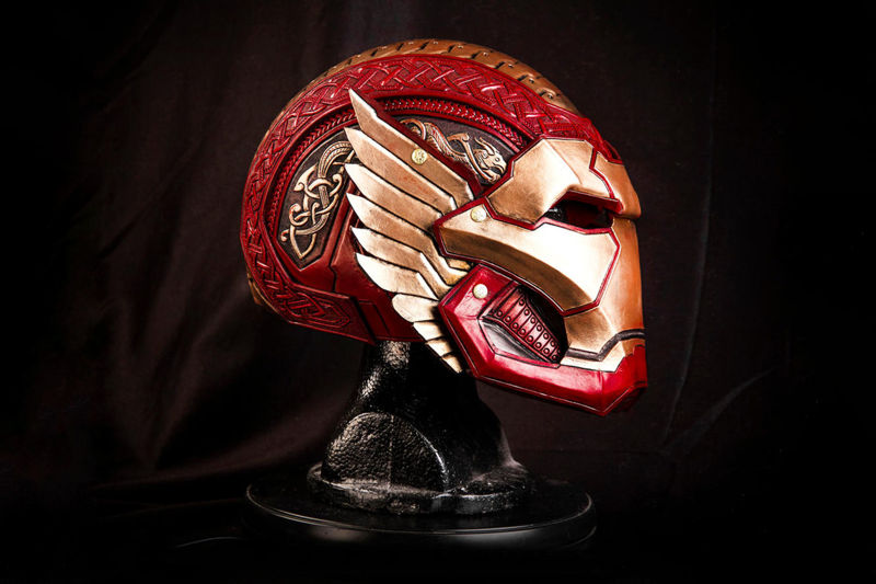 Iron Man-helm 3D-model klaar om STL af te drukken