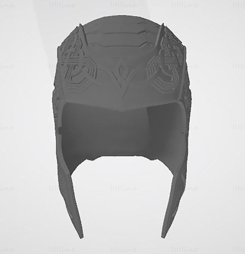 3D model helmy Iron Man připravený k tisku STL