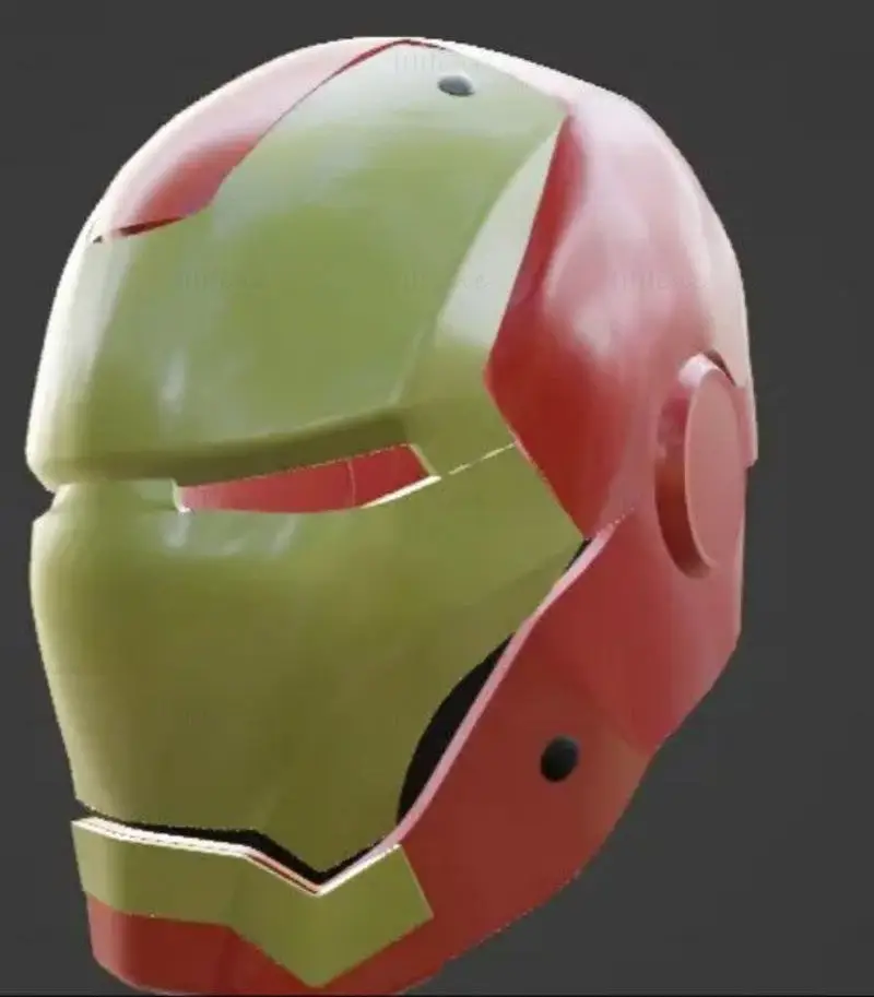 【Iron Man】 《 Helmet and Gloves 》～3D STL File PLA ABS Filament and Resin 3D Printer