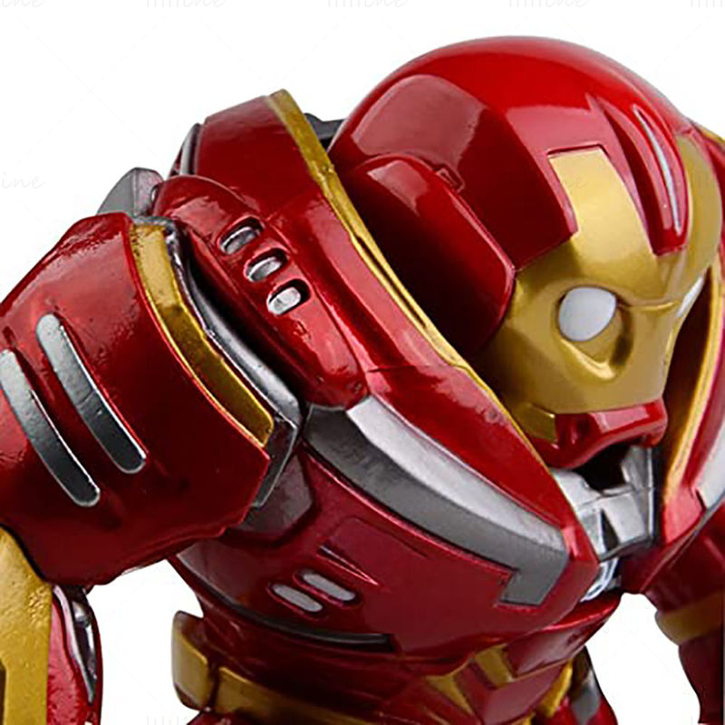 Iron Man Mark 44 Hulkbuster 3D-model klaar om OBJ af te drukken
