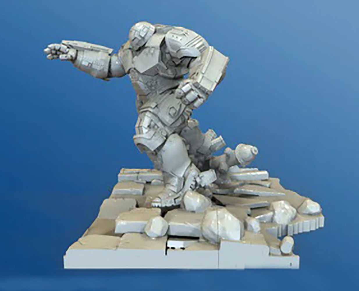 Iron Man Mark 44 Hulkbuster 3D Model Ready to Print STL