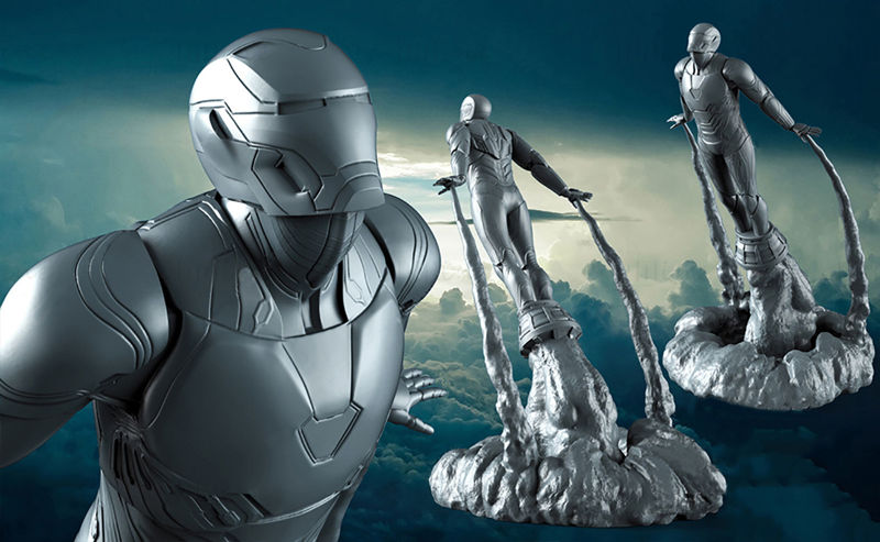 Model 3D Iron Man Mark 50 gata de imprimat STL