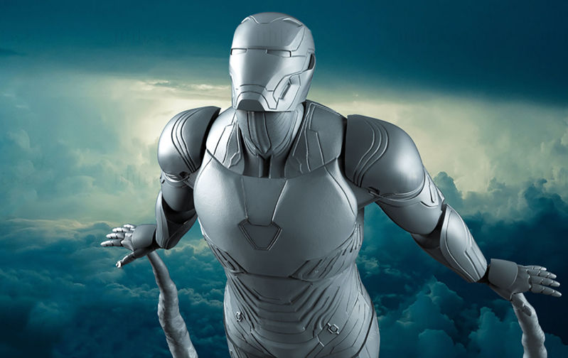 Model 3D Iron Man Mark 50 gata de imprimat STL