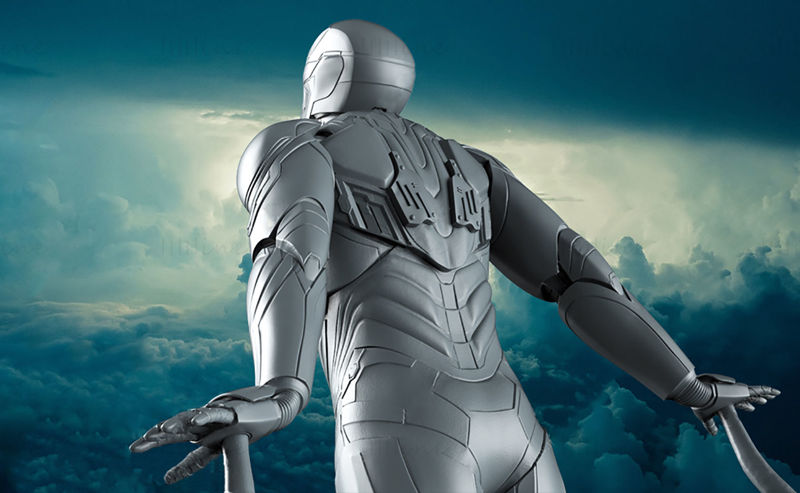 Iron Man Mark 50 Modèle 3D prêt à imprimer STL