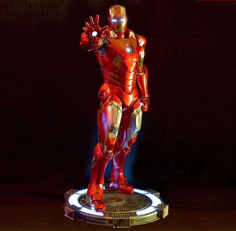 3D model soch Iron Mana Marka 7 připravený k tisku STL