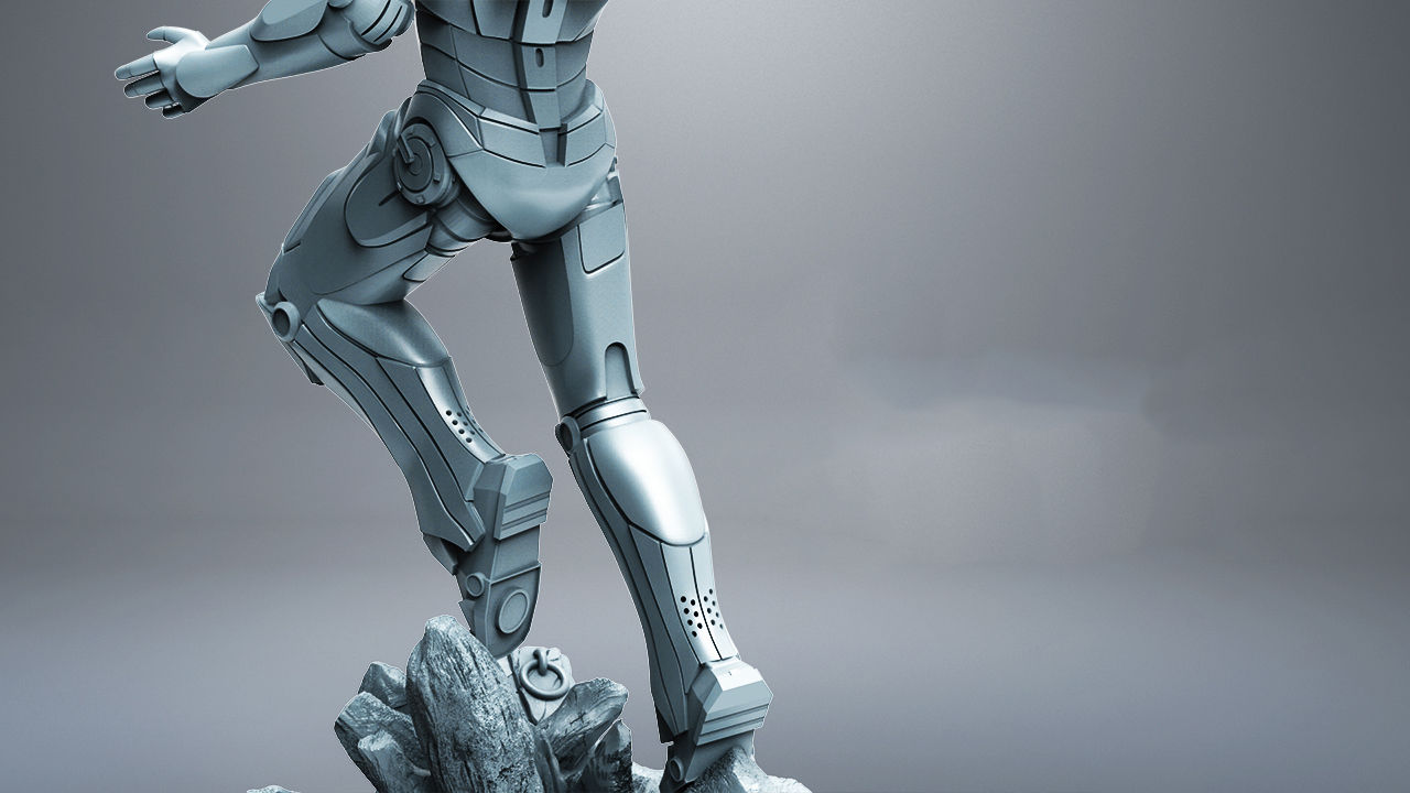 Iron Man Marvel 3D Model Ready to Print STL