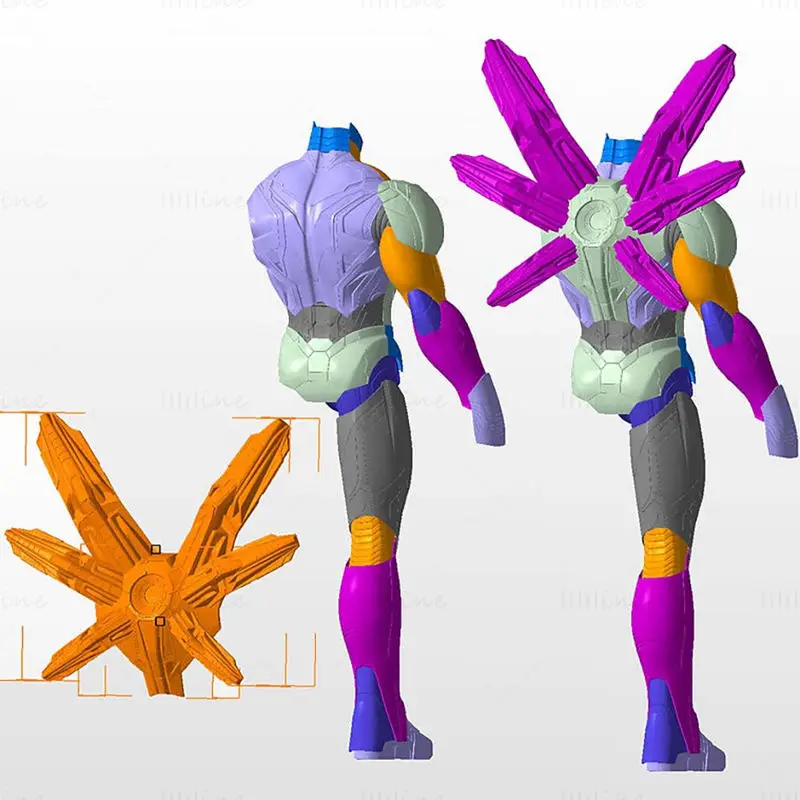 Iron Man MK85 Vollrüstung Tragbares 3D-Druckmodell STL