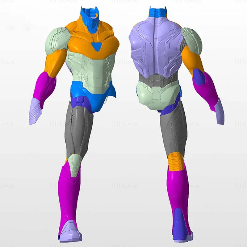 Homem de Ferro MK85 Full Armor Wearable Modelo de Impressão 3D STL