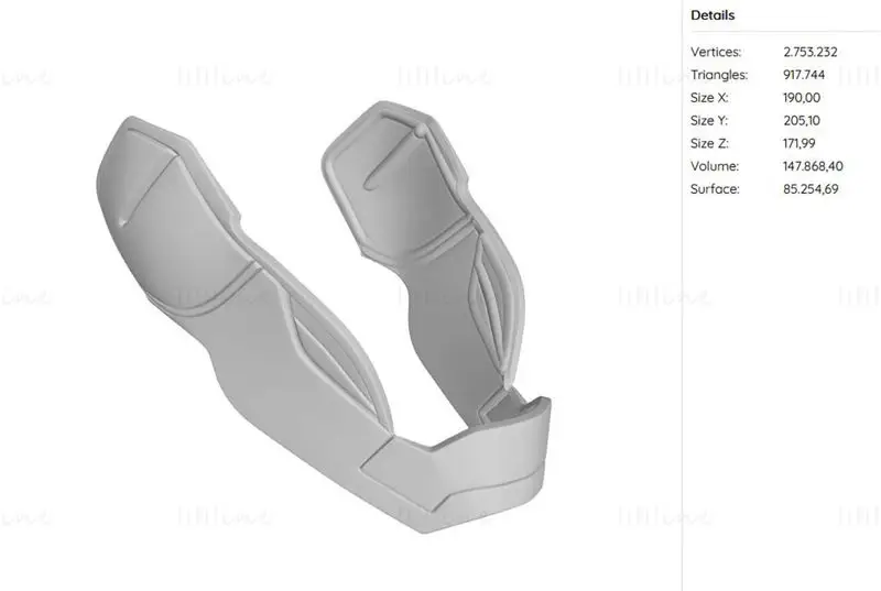 Iron Man MK85 Casco Impresión 3D Modelo STL