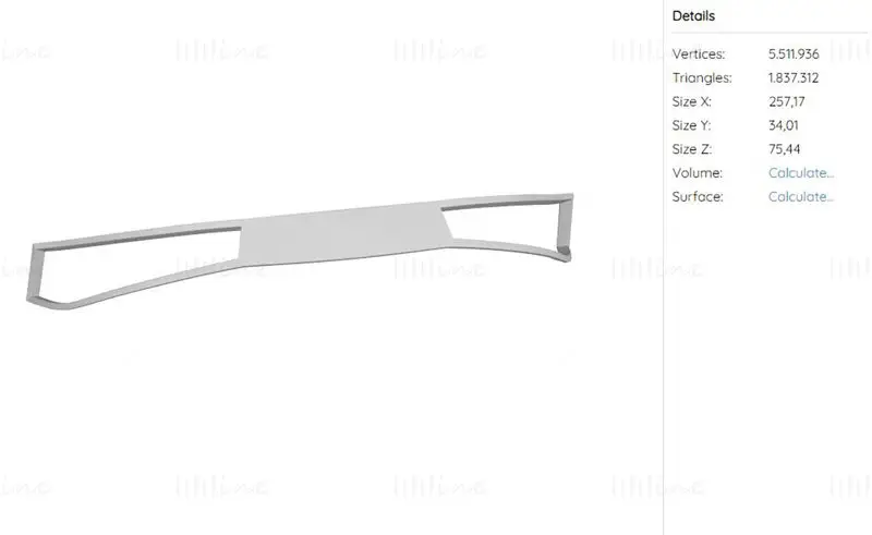 Iron Man War Machine Mark I Cască de imprimare 3D Model STL