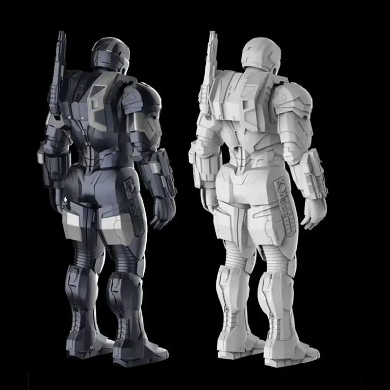 Armadura completa do Homem de Ferro War Machine Mark III da Guerra Civil Modelo de impressão 3D STL