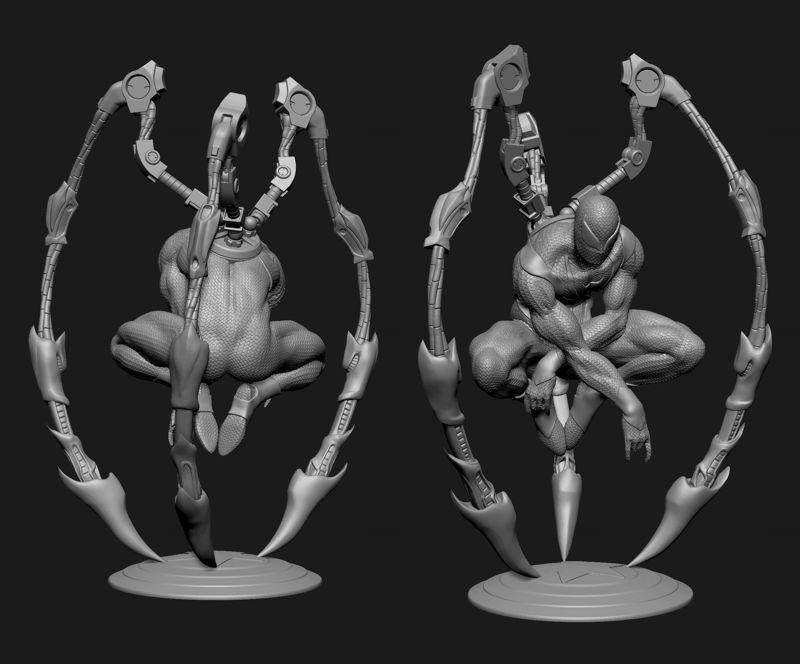 Iron Spider 3D Model Ready to Print