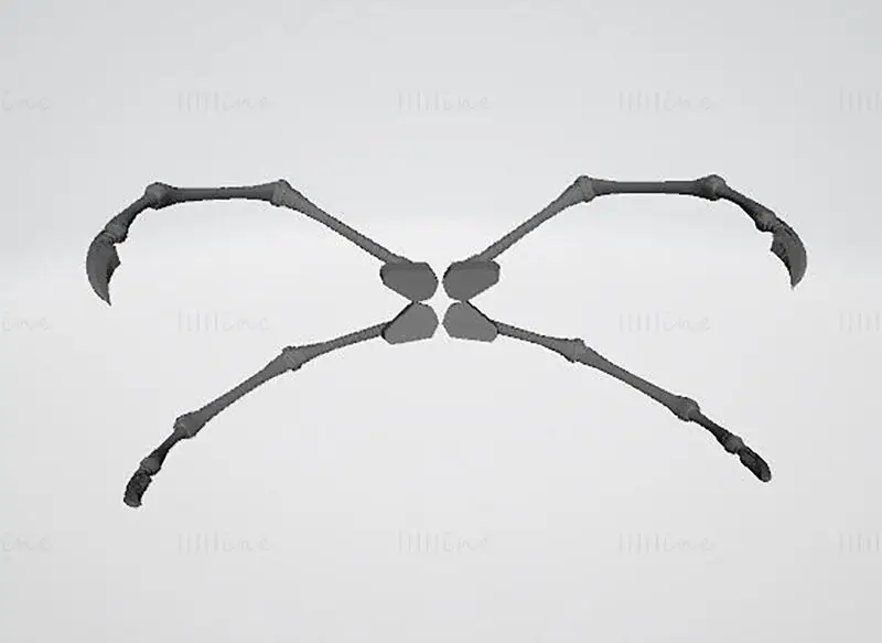 Demir Örümcek 3D Baskı Modeli STL