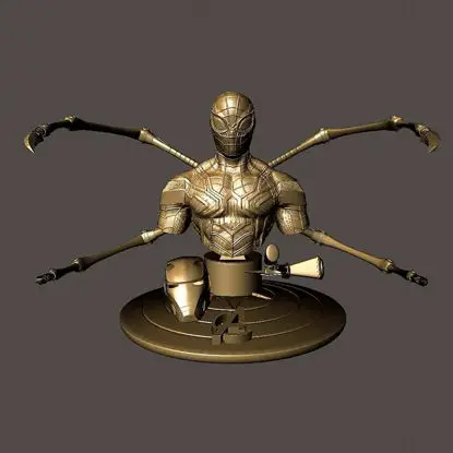 钢铁蜘蛛 3D 打印模型 STL