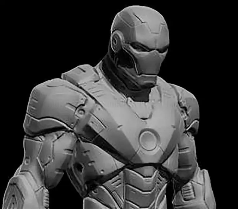 Ironman Bust 3D Printing Model STL
