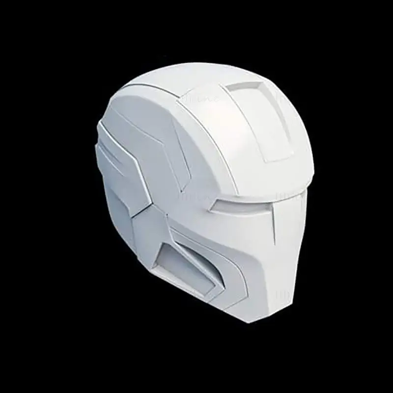 کلاه ایمنی Ironman Mark16 - کلوپ شبانه چاپ سه بعدی مدل STL