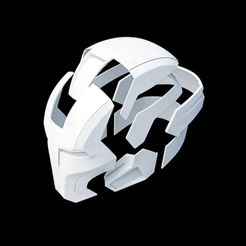 Каска Ironman Mark16 - Нощен клуб 3D печат Модел STL