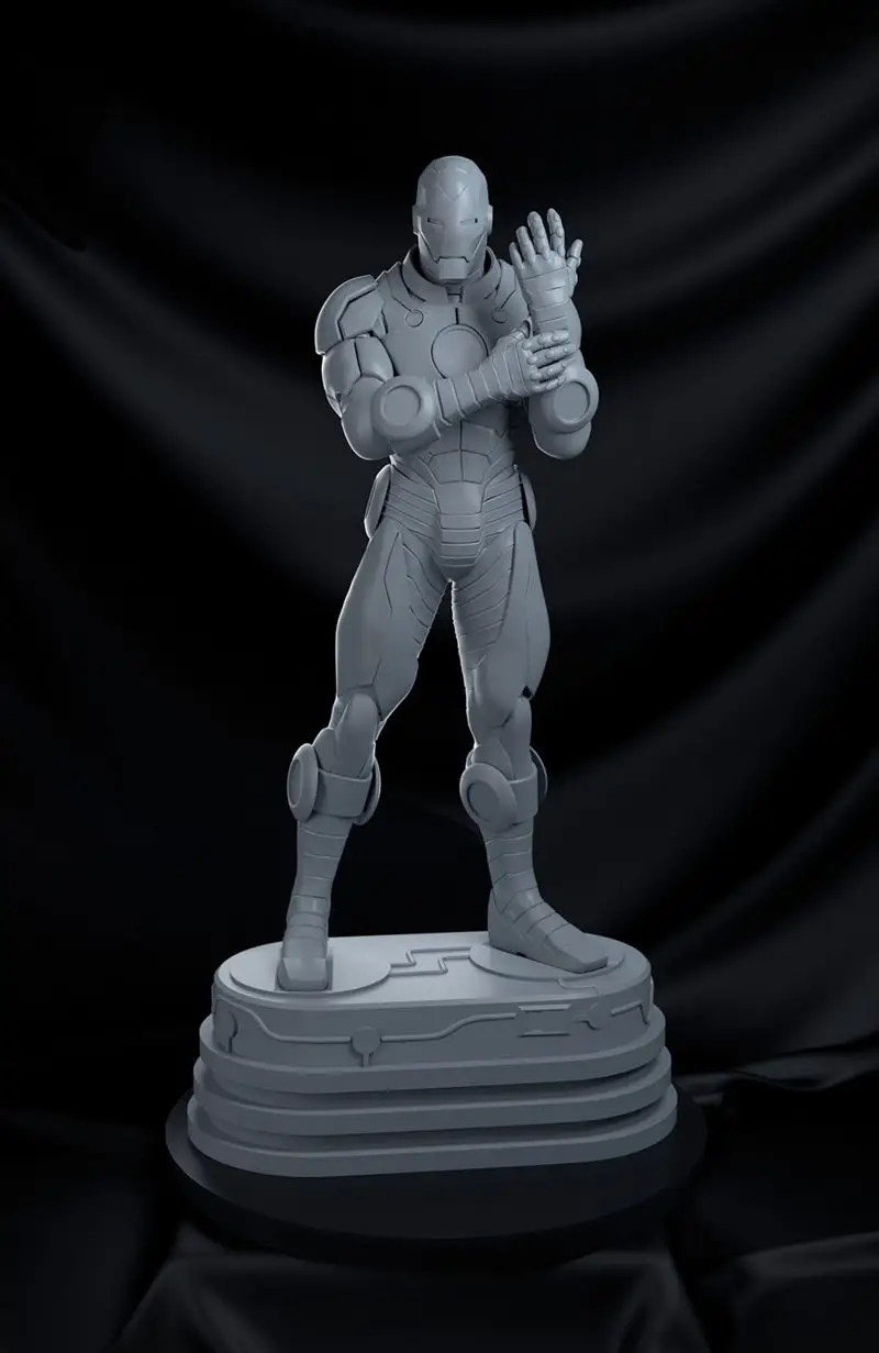 Ironman Statue 3D Printing Model STL