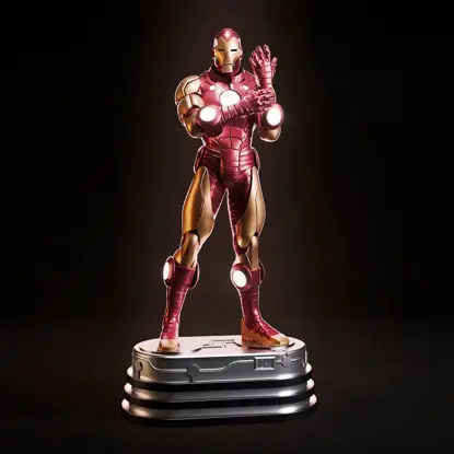 Ironman Statue 3D-utskriftsmodell STL