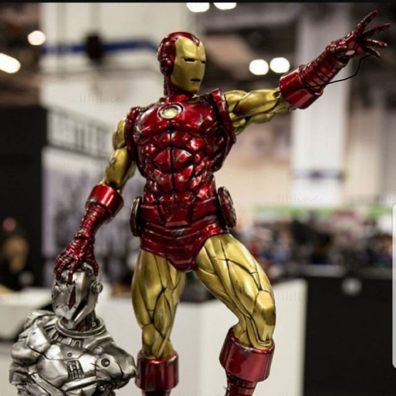 Ironman Ultron 3D modell STL nyomtatásra készen