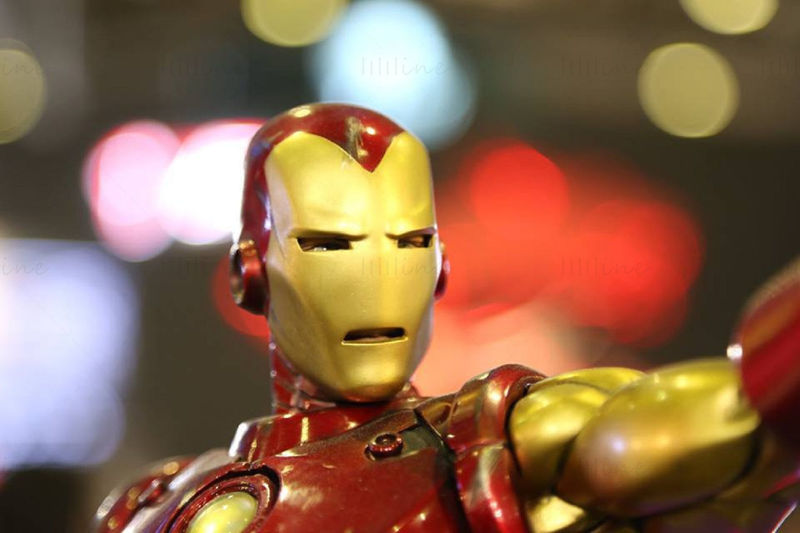 3D model Ironman Ultron připravený k tisku STL