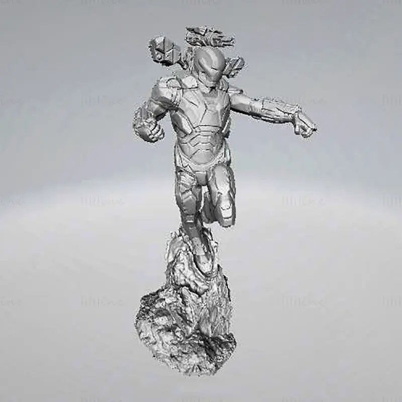 Modelo de impressão 3D Ironman War Machine STL