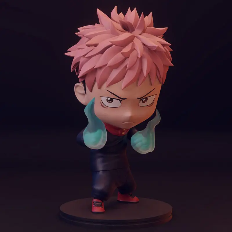 Itadori Yuji - Modèle d'impression 3D Jujutsu Kaisen STL