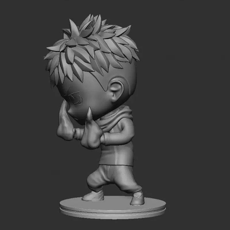 Itadori Yuji - Jujutsu Kaisen 3D-utskriftsmodell STL