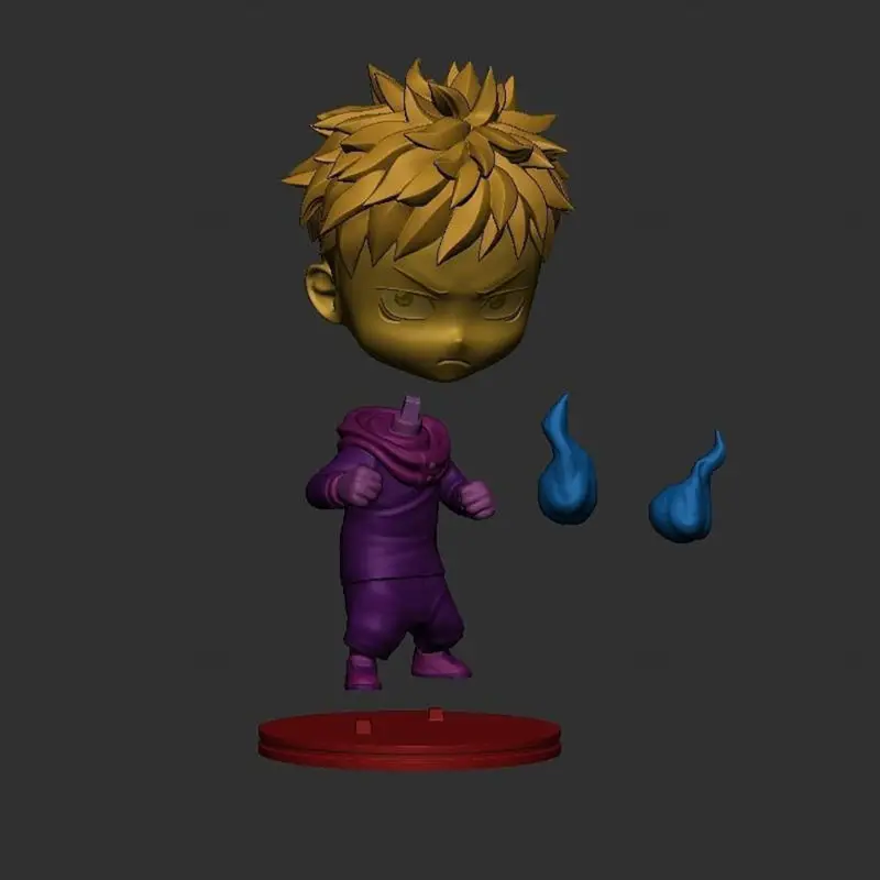 Itadori Yuji - Modèle d'impression 3D Jujutsu Kaisen STL