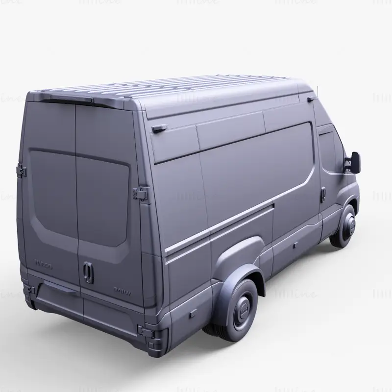 Iveco Daily Minibus l3h3 2022 3D Model