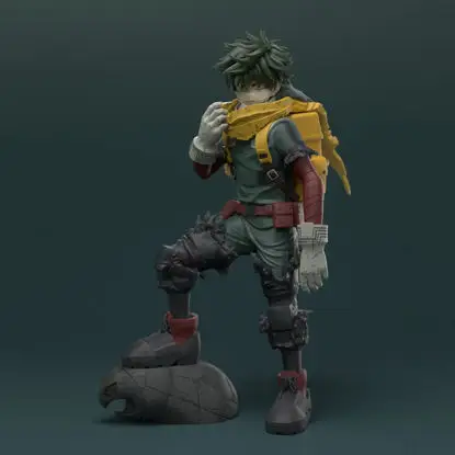 Izuku Midoriya - Deku Vigilante 3D Printing Model STL