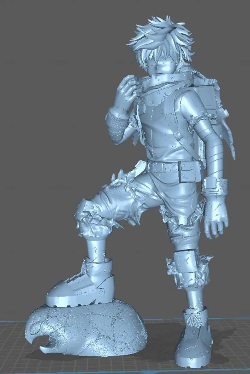 緑谷出久 - デク自警団 3D プリントモデル STL