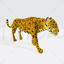 Modelo de impresión 3D de animales jaguares