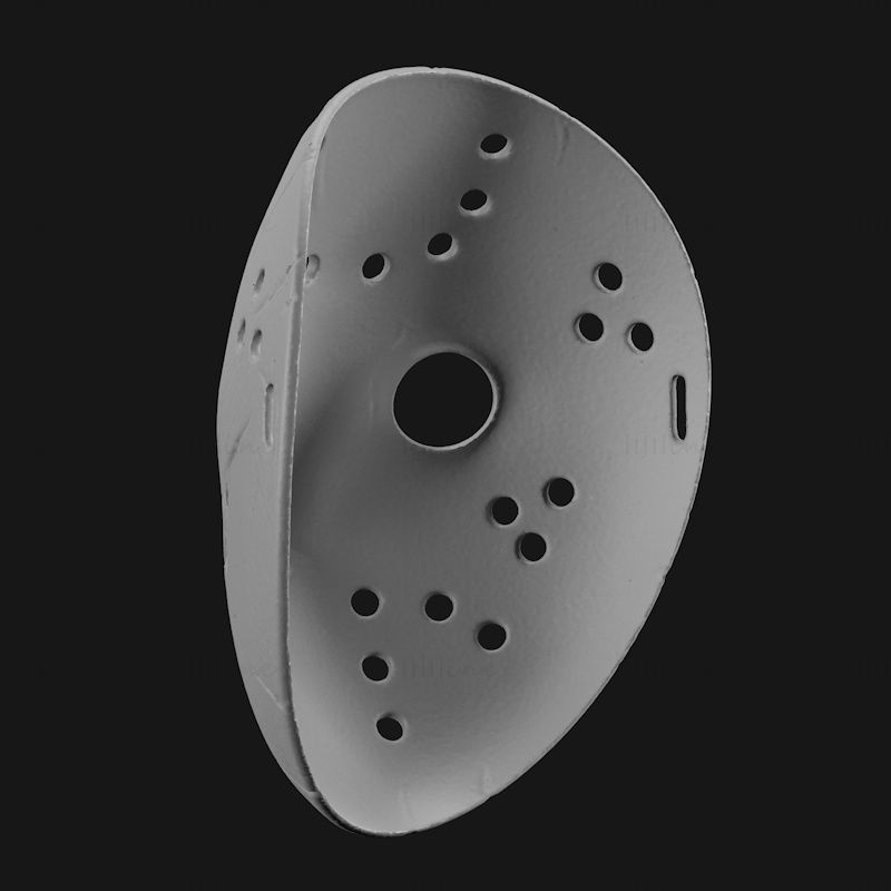 Jason hockey mask 3d printing model STL