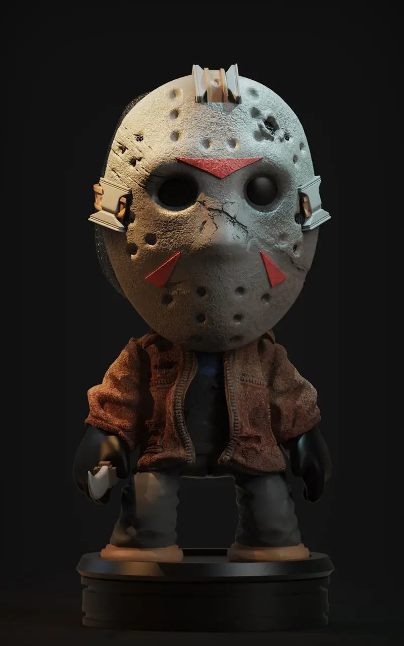 3D-модель Джейсона Вурхиза в формате STL (Little Big Planet)
