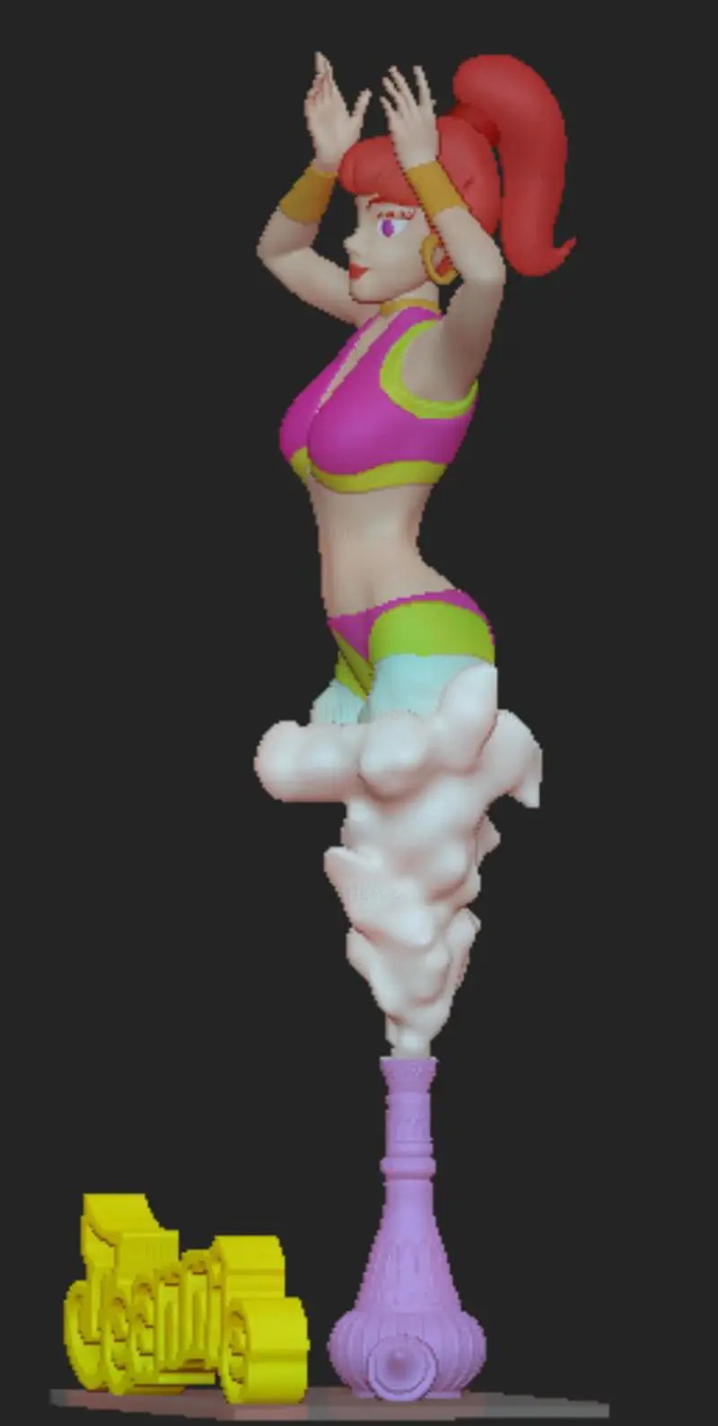 Jeannie 3D Printing Model STL