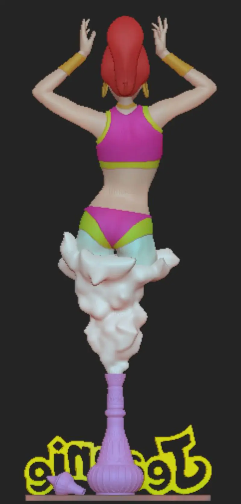 Jeannie 3D Printing Model STL