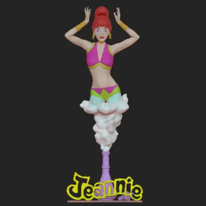 Jeannie 3D Printing Model STL