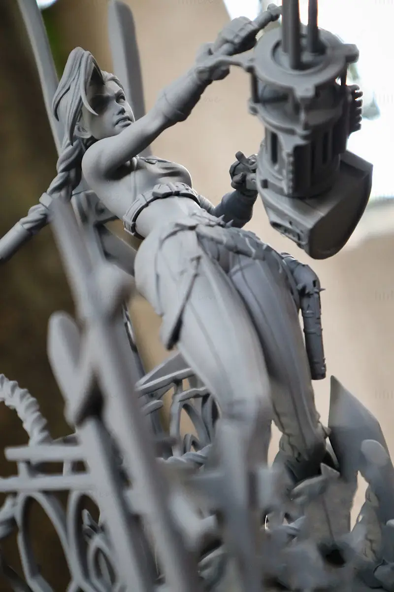 Jinx - Arcane League of Legends 3D Printable Model STL Files