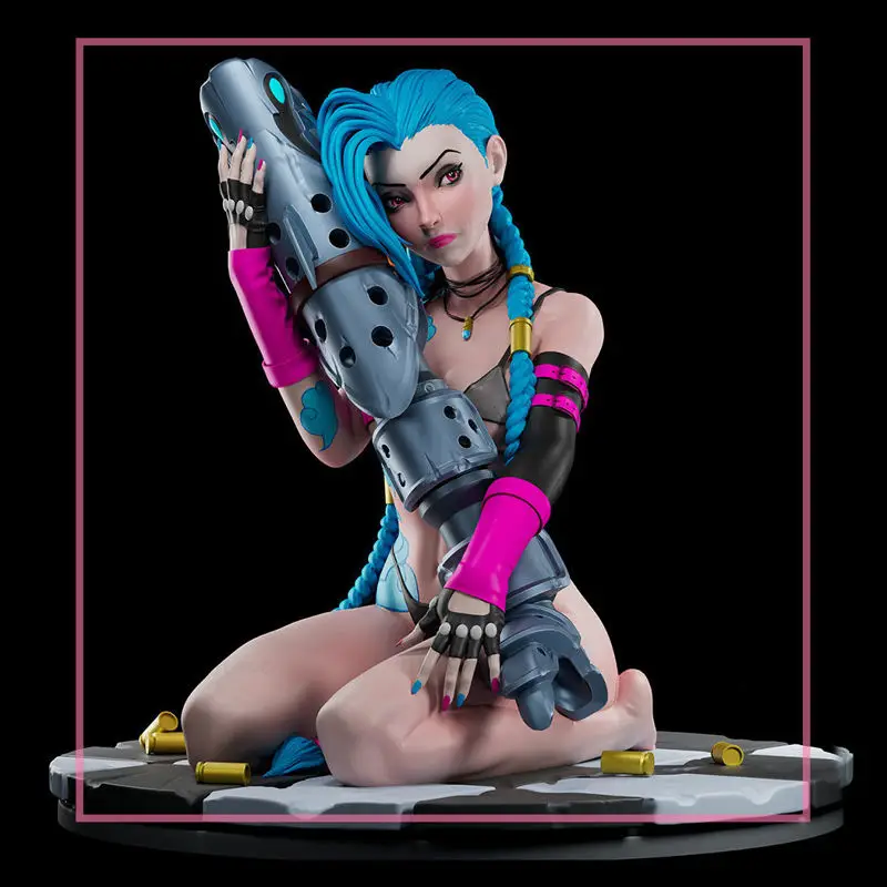 Jinx from League of Legends 3D Printing Model STL