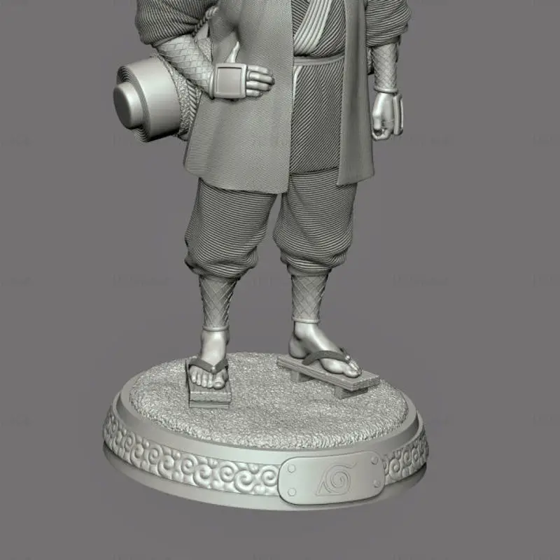 Jiraiya - Naruto 3D tiskový model STL