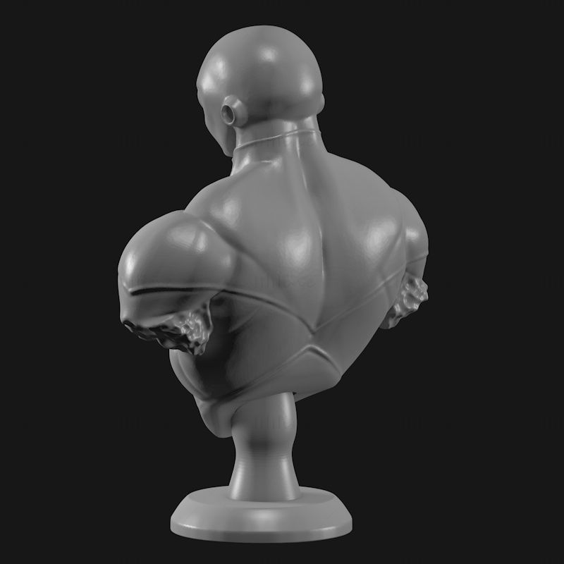 JIREN نیم تنه DRAGON BALL چاپ سه بعدی مدل STL